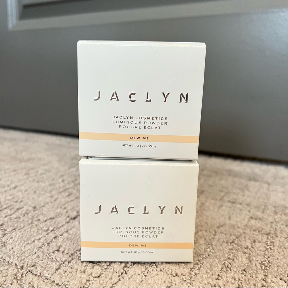 Jaclyn Cosmetics Luminous Powder Dew Me (includes both) Brand New in Box Makeup